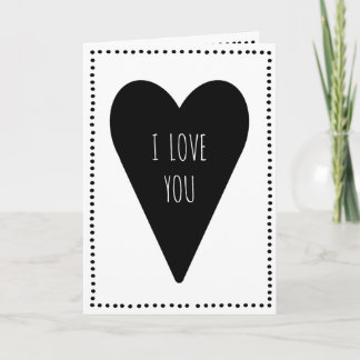Cartão I Love You | Greeting Card