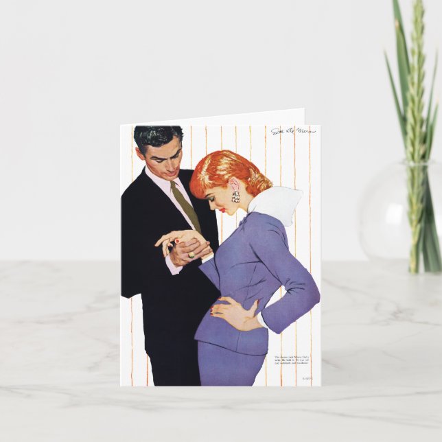 Cartão I Love You, Mama Girl (Frente)