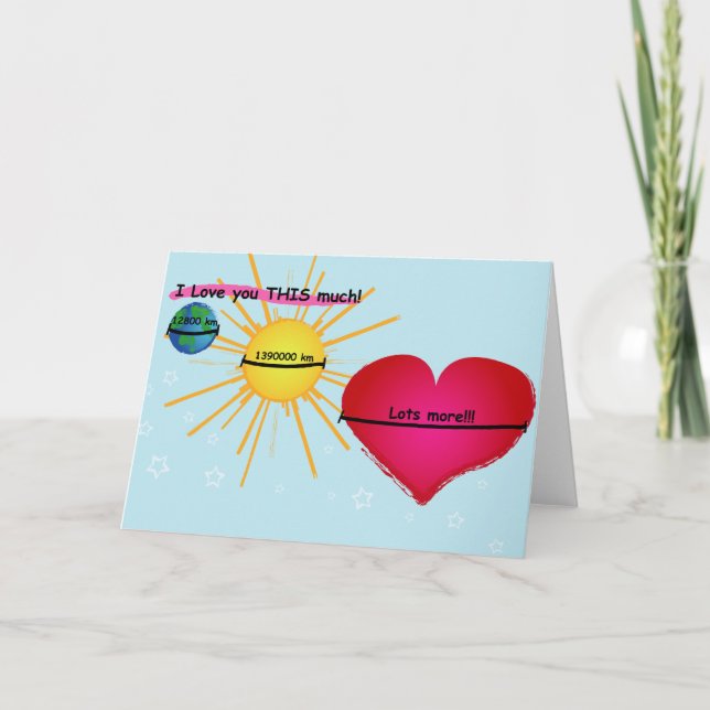 Cartão I love you THIS much! V2 (Frente)