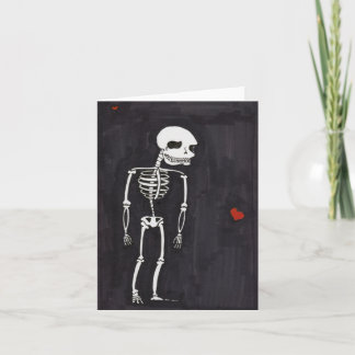 Cartão I Love You To The Bone Note Card