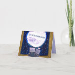 Cartão I Love You to the Moon and Back Robots Notecards<br><div class="desc">Hand painted canvas design of moon-gazing robots in love.  The inside is blank so add your own sentiments.  Fully customizable and has matching postage.</div>