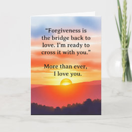 Cartão I’m Sorry Relationship Card