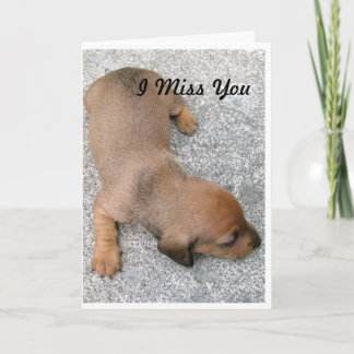 Cartão I Miss You