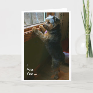 Cartão I Miss You ...
