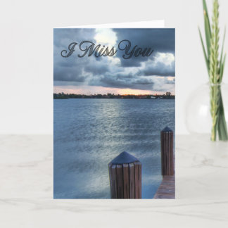 Cartão I Miss You #3 Card