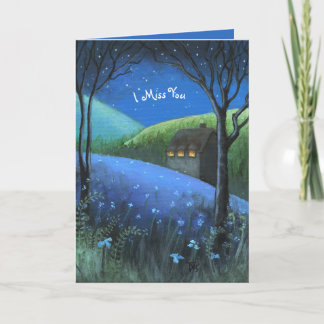 Cartão "I Miss You" card