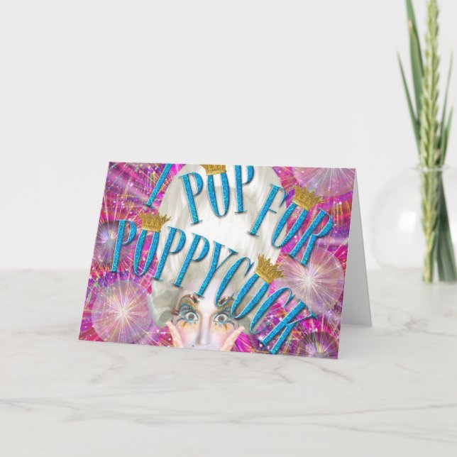 CARTÃO I POP 4 POPPYCOCK (Frente)