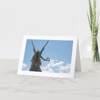 Cartão I see an angel catch a cloud