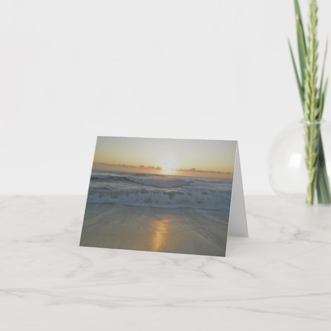 Cartão IBSP Ocean Sunrise Note Card (Frente)