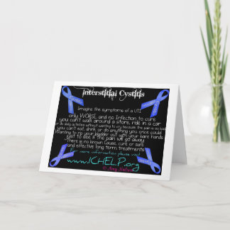 Cartão IC Awareness greeting card 1