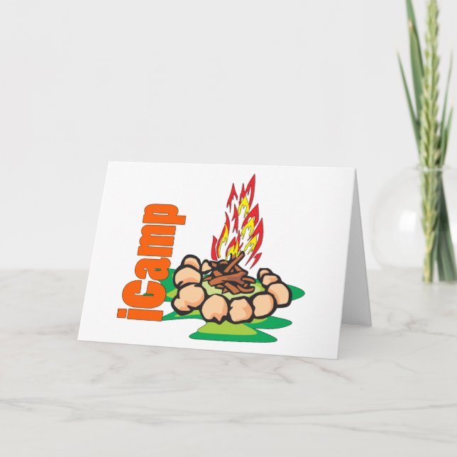 Cartão iCamp Camping Shirt (Frente)