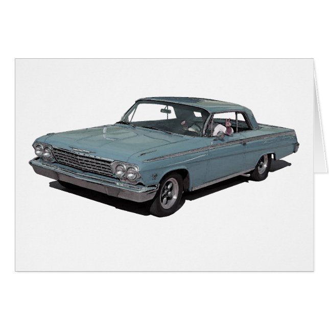 Cartão Ice Blue 62 Impala (Frente horizontal)