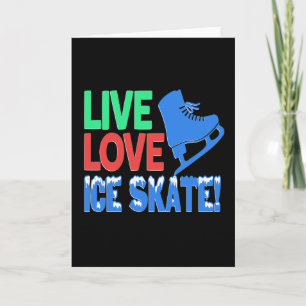 Cartão Ice Skating Love ICE