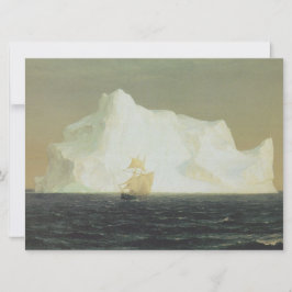 Cartão Iceberg (por Frederic Edwin Church)