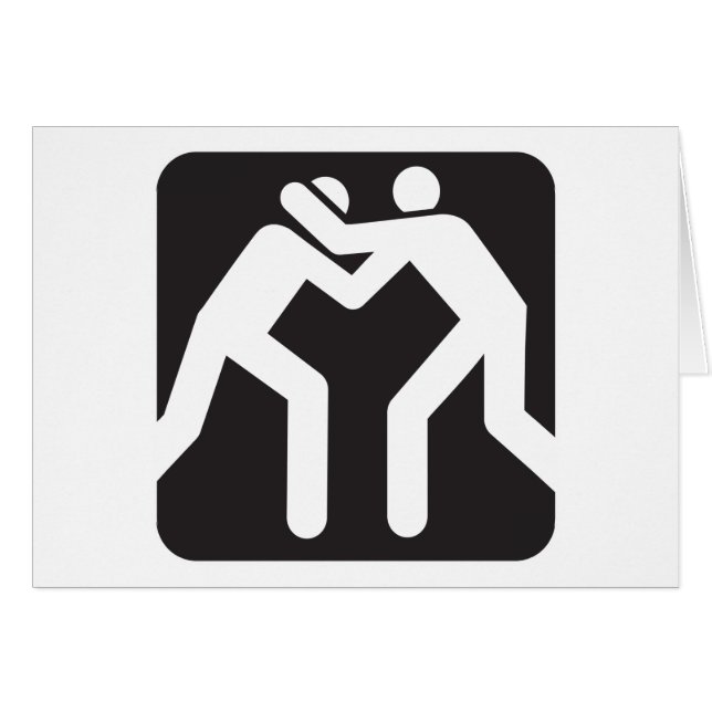 Cartão Ícone dos lutadores (Frente Horizontal)