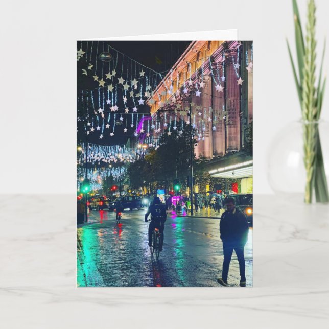 Cartão Iconic London - Christmas (Frente)