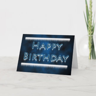 Cartão Icy Birthday card
