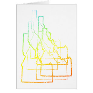 Cartão idaho chill blur