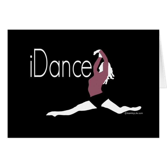 Cartão idance (Frente Horizontal)