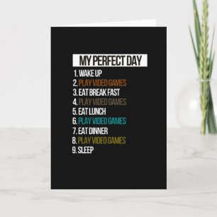 Cartão Ideia de presente de citação engraçada do Console