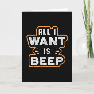 Cartão Ideia de Presente do Detector de Detecção Dourada 