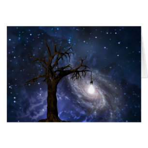 Cartão Ideia do universo