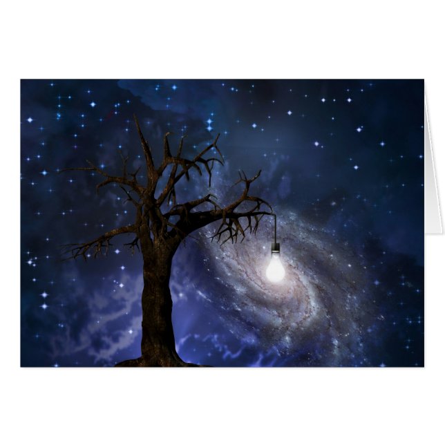 Cartão Ideia do universo (Frente Horizontal)