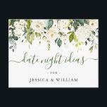 Cartão Ideia Noturna de Data do Chá de panela Euca<br><div class="desc">Para mais personalização,  clique no link "personalizar mais" e use nossa ferramenta design para modificar esse modelo. Se precisar de ajuda ou itens correspondentes,  entre em contato comigo.</div>