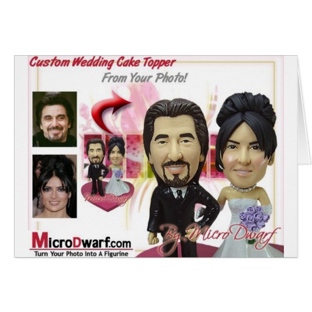 Cartão Ideias de presentes personalizados (Frente Horizontal)