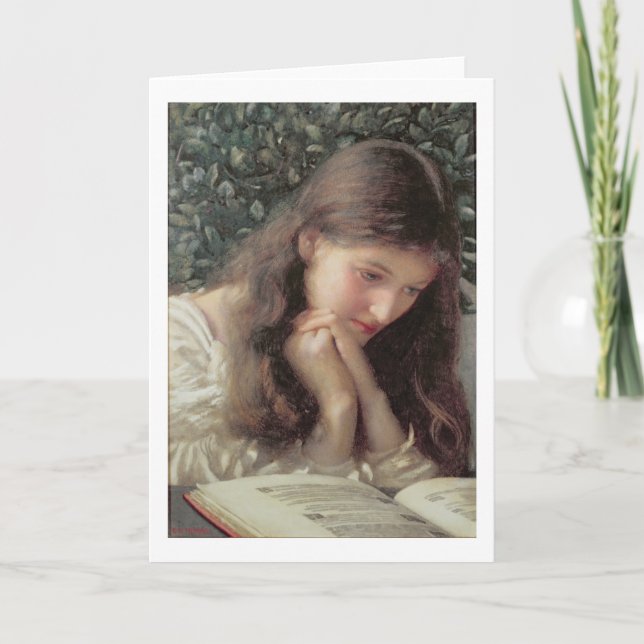 Cartão Idle Tears (w/c on paper) (Frente)