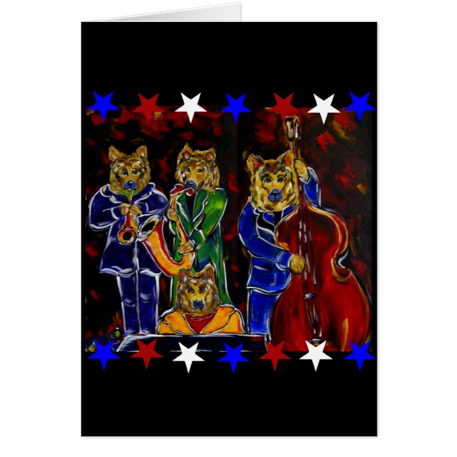 Cartão Ídolo de Pet do german shepherd (Frente)