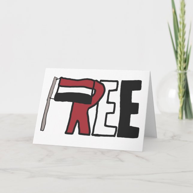 Cartão Iêmen Livre (Frente)