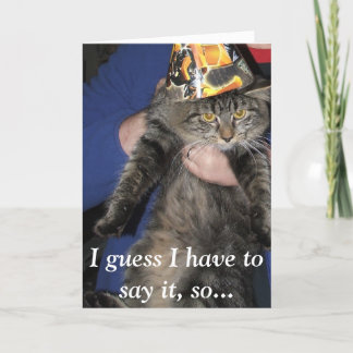 Cartão If I have to...