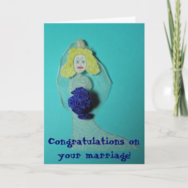 Cartão If you make it only six months I win the pool! (Frente)