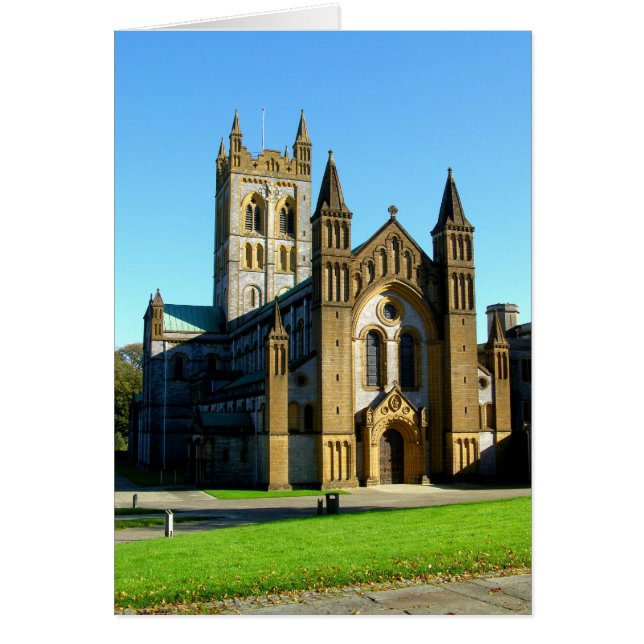 Cartão Igreja Abbey Buckfast (Frente)