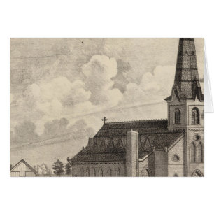 Cartão Igreja Católica da Rua Maria
