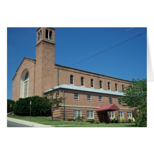 Cartão Igreja Católica de Jerome (Frente Horizontal)