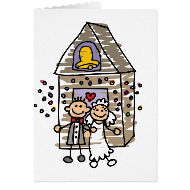 Cartão Igreja da Noiva e da Festa de Noiva (Frente)