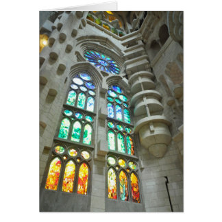 Cartão Igreja de La Sagrada Familia