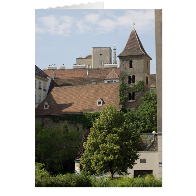 Cartão Igreja de Rupert, Viena Áustria (Frente)