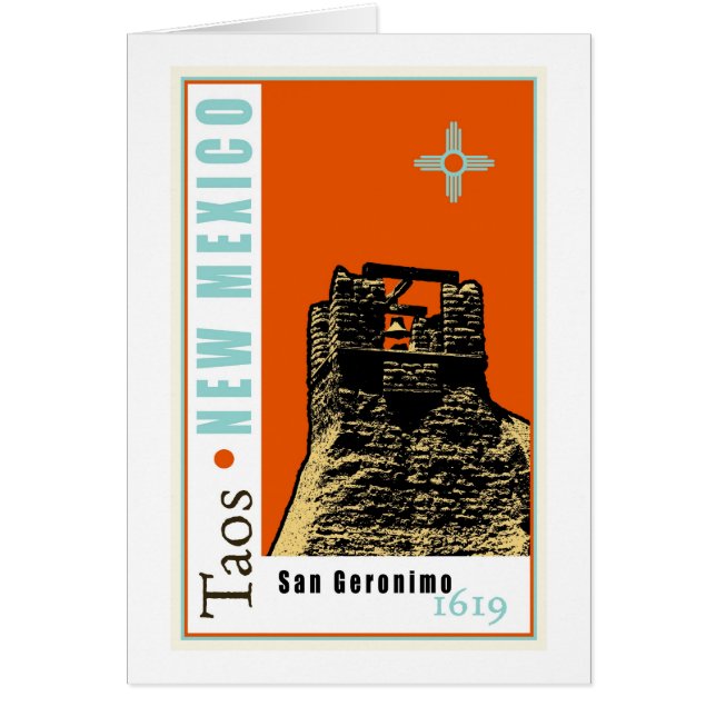 Cartão Igreja de San Geronimo (Frente)