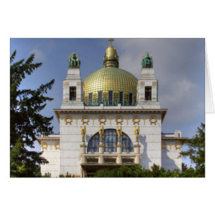 Cartão Igreja de St. Leopold Viena Áustria