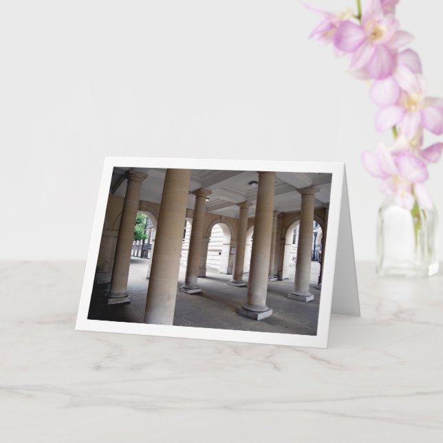 Cartão Igreja do Templo, Londres, Inglaterra (Orquídea)