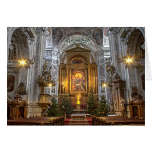 Cartão Igreja dominiquense Viena Áustria