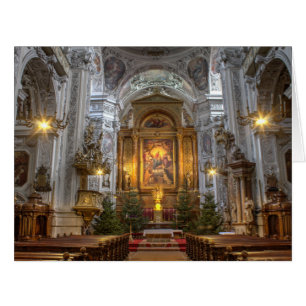 Cartão Igreja dominiquense Viena Áustria