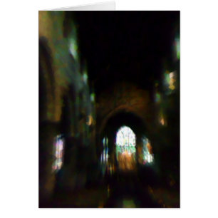 Cartão Igreja Escura