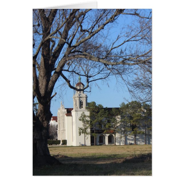 Cartão Igreja Gótica de Queda (Frente)