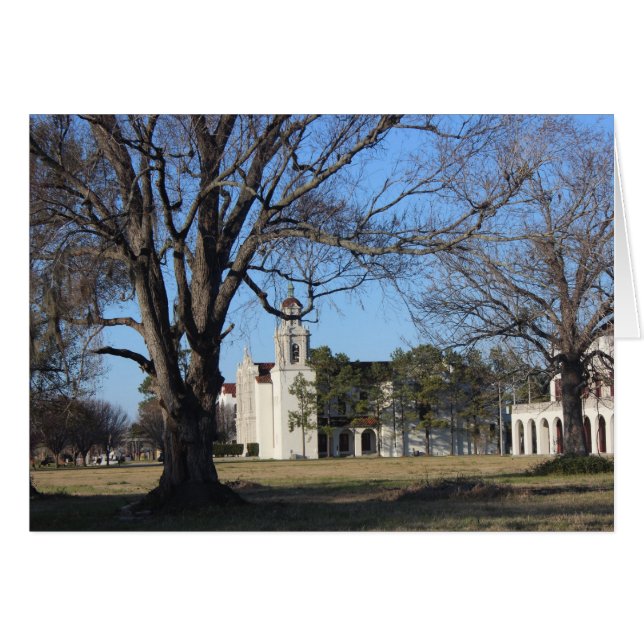 Cartão Igreja Gótica de Queda (Frente Horizontal)