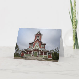Cartão Igreja Lofoten Buksnes Gravdal