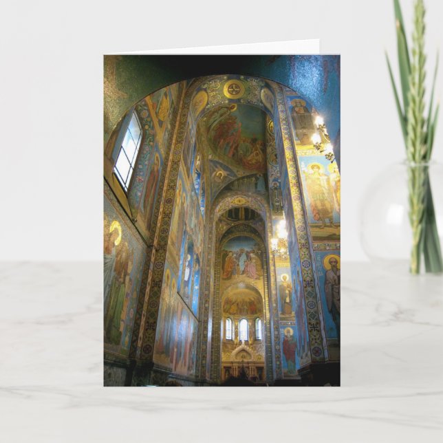 Cartão Igreja no sangue theSpilled (Frente)